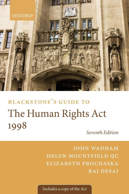 Blackstones Guide to Human Rights ACT 1998 (Revised)