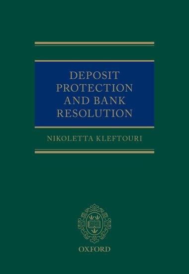 Deposit Protection and Bank Resolution