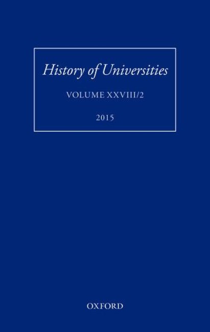 History of Universities: Volume XXVIII/2