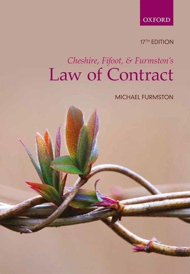 Cheshire, Fifoot, and Furmstons Law of Contract