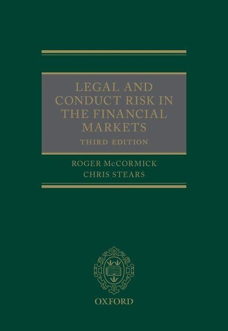 Legal and Conduct Risk in the Financial Markets
