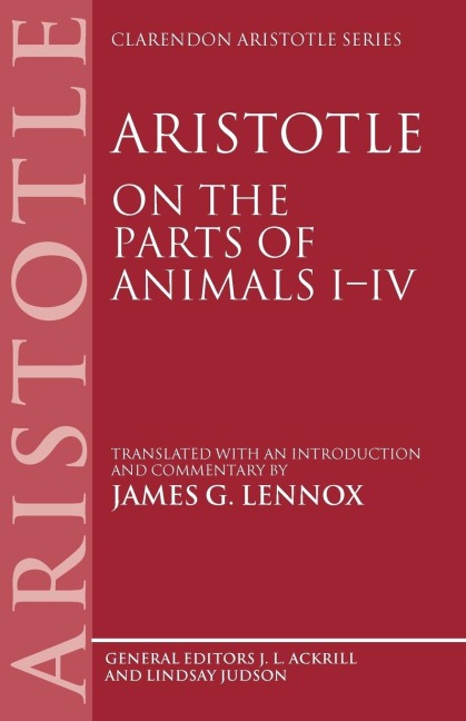 Aristotle: On the Parts of Animals I-IV
