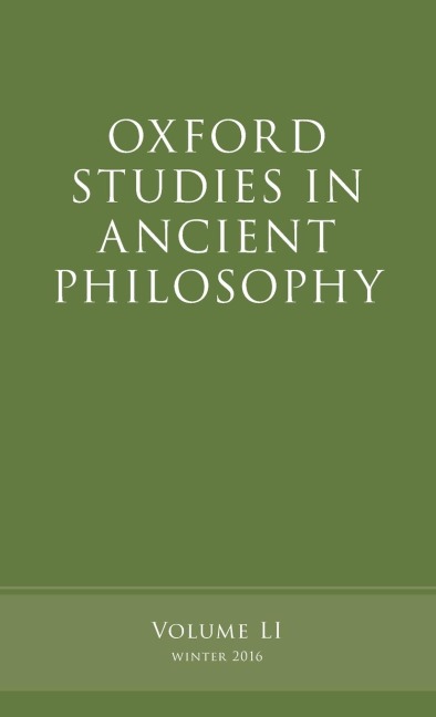 OXF STUD ANCIENT PHILOS V51 OSAP C