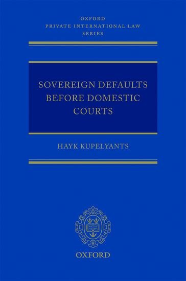 Sovereign Defaults Before Domestic Courts