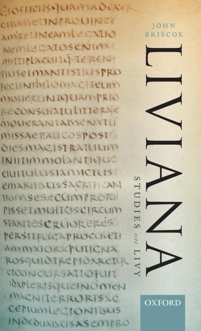 Liviana: Studies on Livy