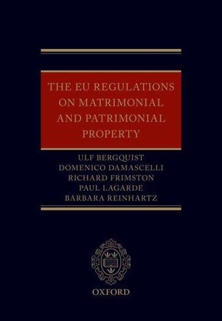 Eu Regulations on Matrimonial and Patrimonial Property