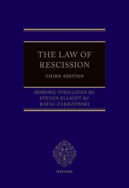 The Law of Rescission