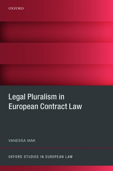 Legal Pluralism in European Contract Law