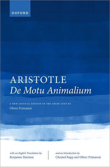 Aristotle, de Motu Animalium: Text and Translation