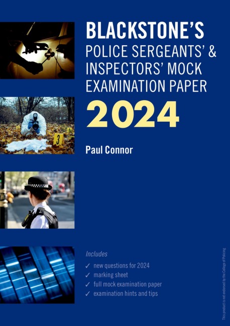 Blackstones Police Sergeants and Inspectors Mock Exam 2024