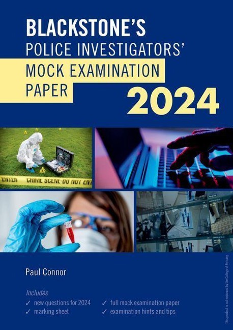 Blackstones Police Investigators Mock Exam 2024
