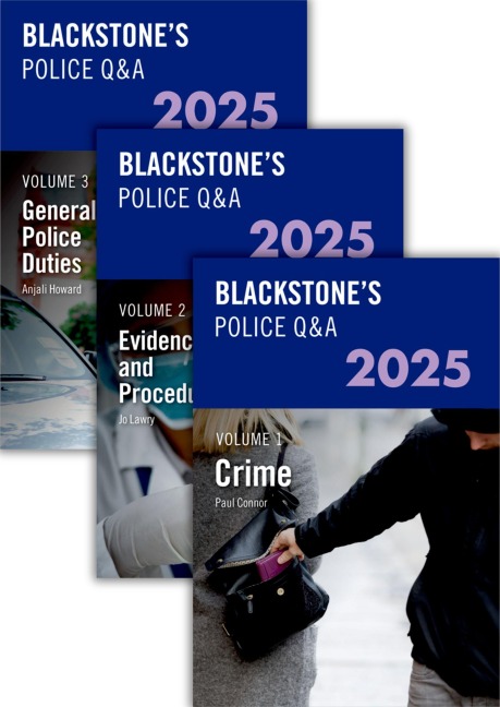 Blackstones Police Q&as 2025