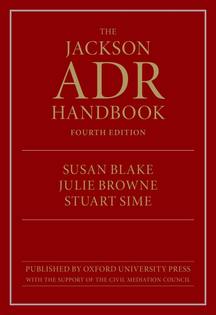 The Jackson Adr Handbook