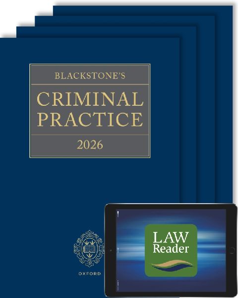 Blackstones Criminal Practice 2026 Digital Pack