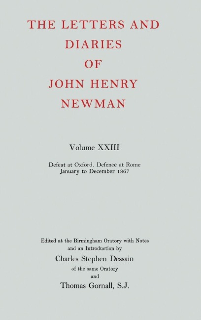 NLD 23: NEWMAN:LETTERS & DIARIES NLD 23 C