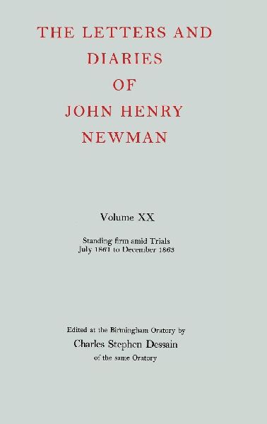 NLD 20: NEWMAN:LETTERS & DIARIES NLD 20 C