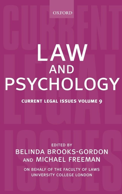 LAW & PSYCHOLOGY CLI VOL9 CLI: C C