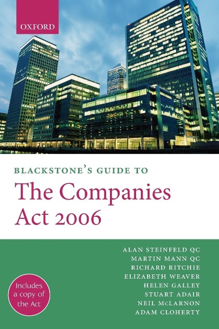 Blackstones Guide to the Companies ACT 2006