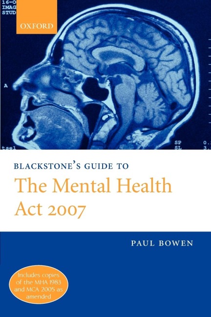 Blackstones Guide to the Mental Health ACT 2007 (Paperback)