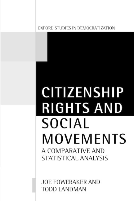 Citizenship Rights and Social Movements: A Comparative and Statistical Analysis