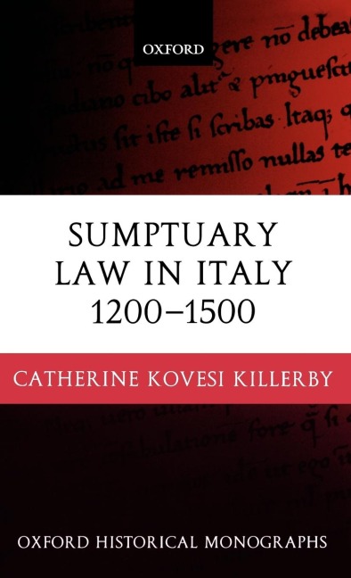 Sumptuary Law in Italy 1200-1500