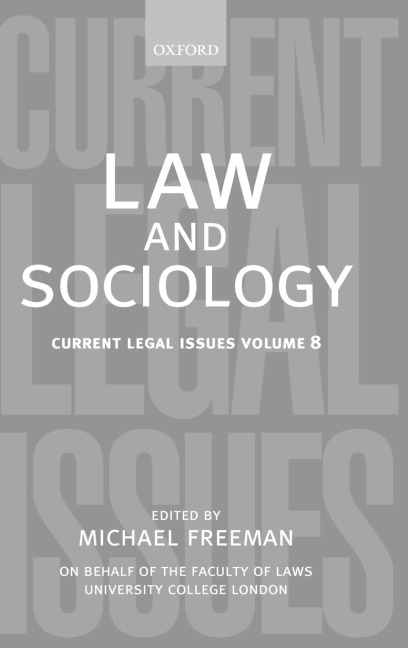 Law and Sociology: Current Legal Issues Vol. 8