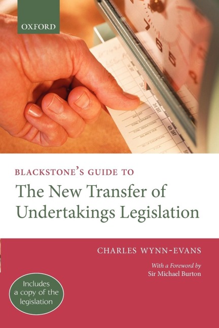 Blackstones Guide to the 2005 Transfer of Undertakings Legislation