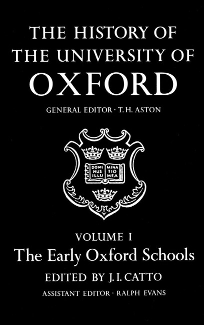 HIST UNIVERSITY OXFORD VOL 1 HUO: NCS C