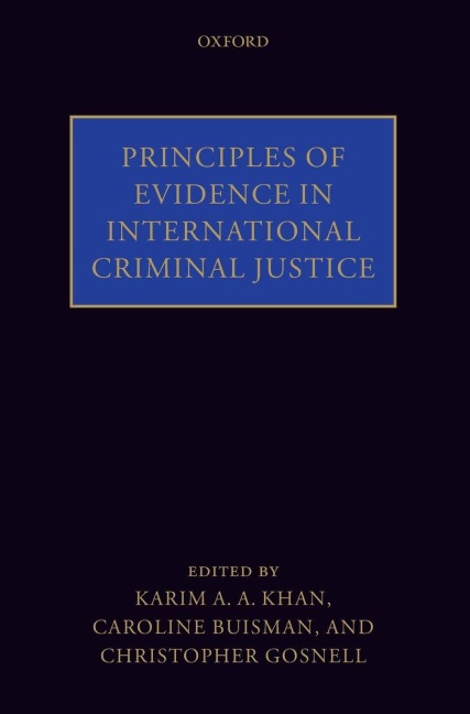 PRIN EVIDENCE INTERNAT CRIM JUSTICE C