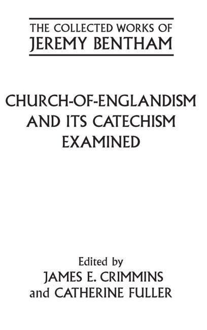CHURCH OF ENGLANDISM CATECH EXA CWJB: M C