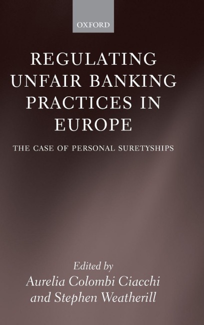 REGULATE UNFAIR BANKING PRACT EUROPE C