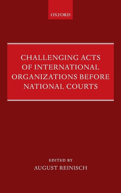 CHAL ACT INT ORGAN BEFOR NATION COURT C