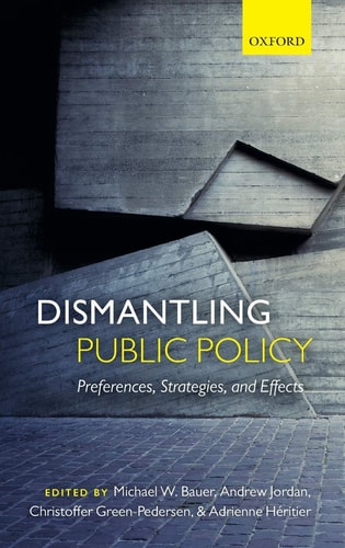 Dismantling Public Policy Preferences, Strategies, and Effects
