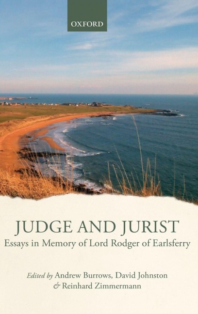 JUDGE & JURIST: ESSAYS MEMORY LORD RODG C