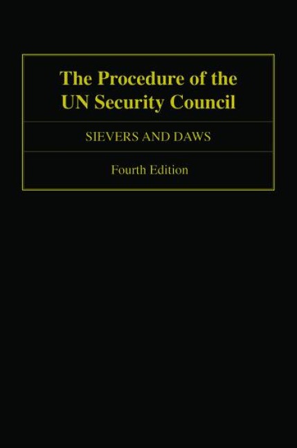 Procedure of the Un Security Council (Revised)