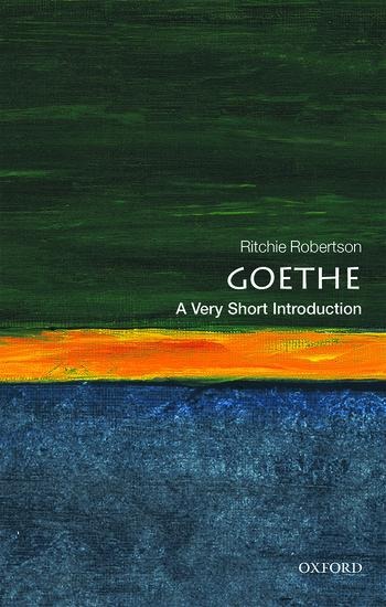 Goethe: A Very Short Introduction