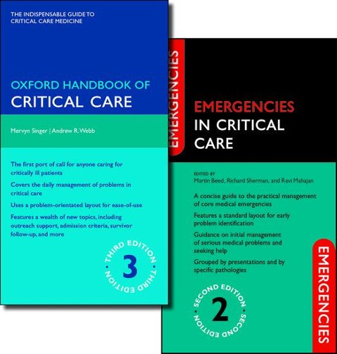Oxford Handbook of Critical Care Third Edition and Emergencies in Critical Care Second Edition Pack