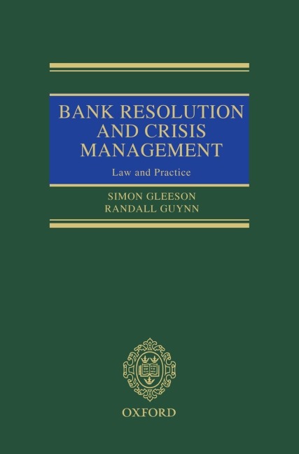 BANK RESOLUT & CRISIS MANAGEM: LAW PRAC C