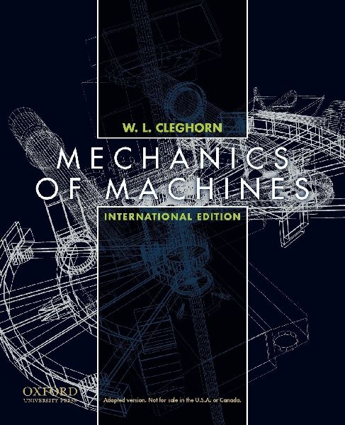 Mechanics of Machines, International Student Edition