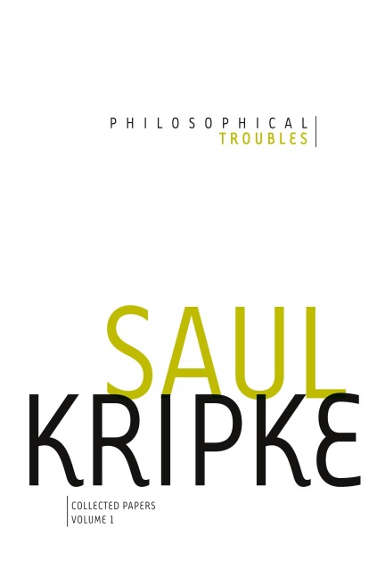 Philosophical Troubles, Volume I: Collected Papers