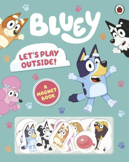 Bluey: Lets Play Outside!: Magnet Book