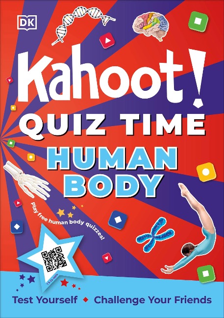 Kahoot! Quiz Time Human Body: 250 Trivia Questions (with QR Codes Inside for 150 Interactive Bonus Questions) - Educational Kids Quiz Book