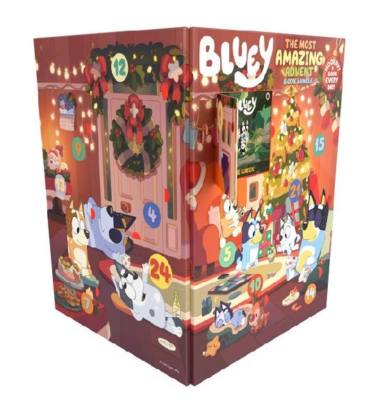 Bluey: The Most Amazing Advent Calendar Book Bundle