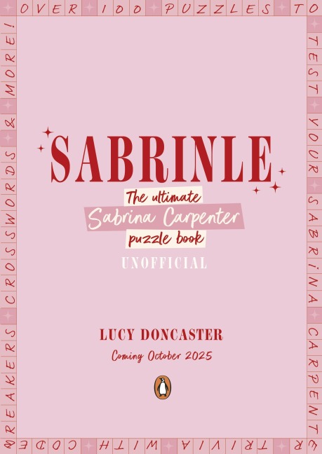Sabrinle: The Ultimate Sabrina Carpenter Puzzle Book