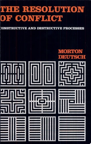 The Resolution of Conflict Constructive and Destructive Processes