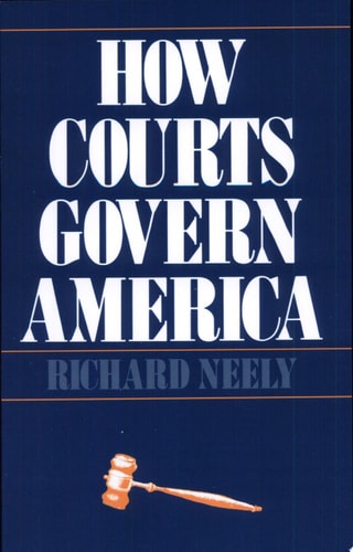 How Courts Govern America
