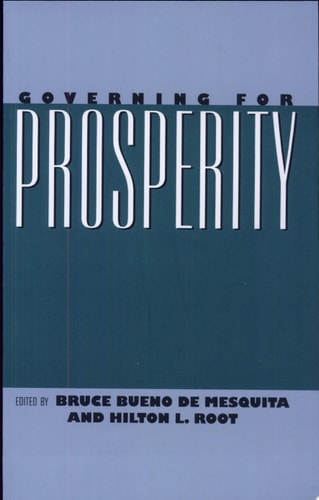 Governing for Prosperity