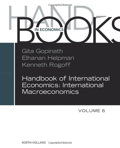 Handbook of International Economics