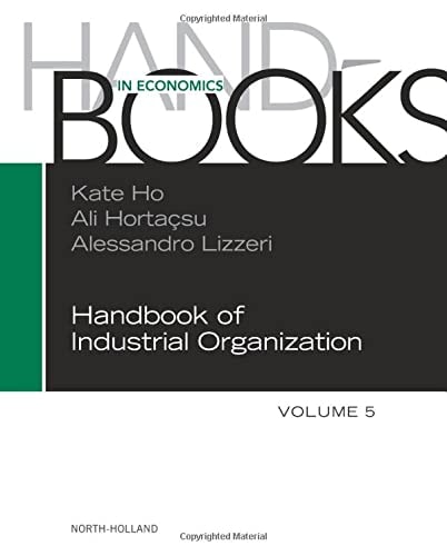 Handbook of Industrial Organization