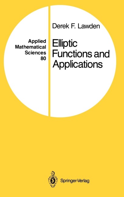 Elliptic Functions and Applications